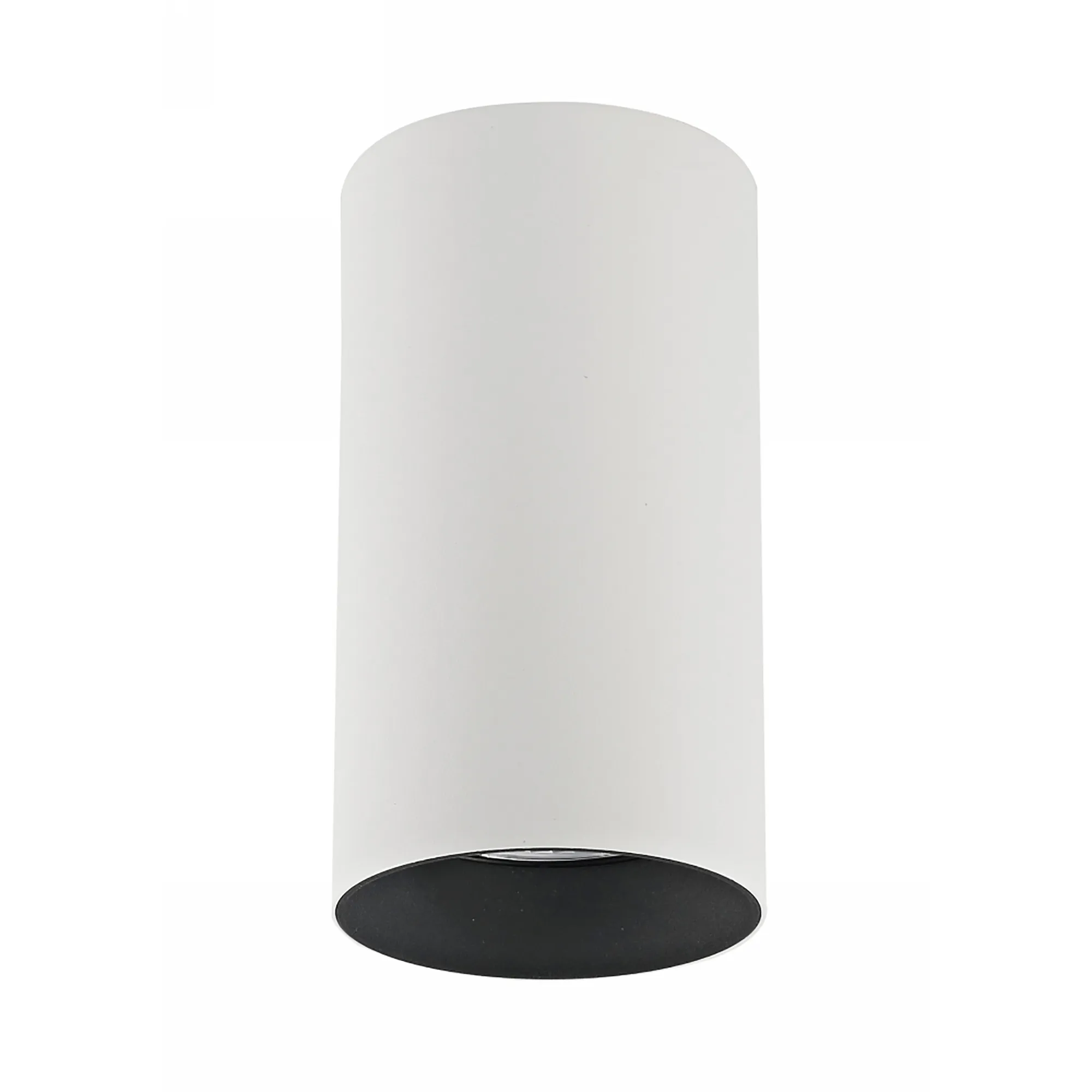 DL300153  Eos 10, 10W White & Black Surface LED Spotlight 900lm 40° 2700K IP20